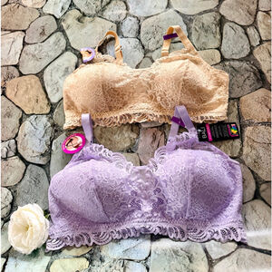 2-NWT Bali Lace Desire Comfort Bra-2XL